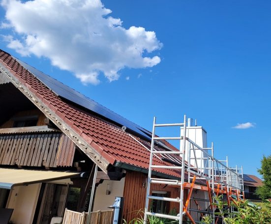 Solarschwaben PV Anlage Montage Dach